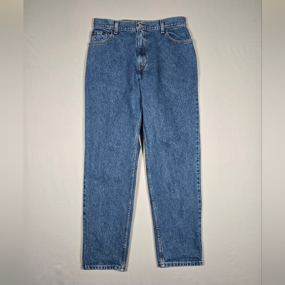 Vintage 90s Y2K Levi's 550 Relaxed Fit Tapered Leg Jeans Medium Wash W32 L30